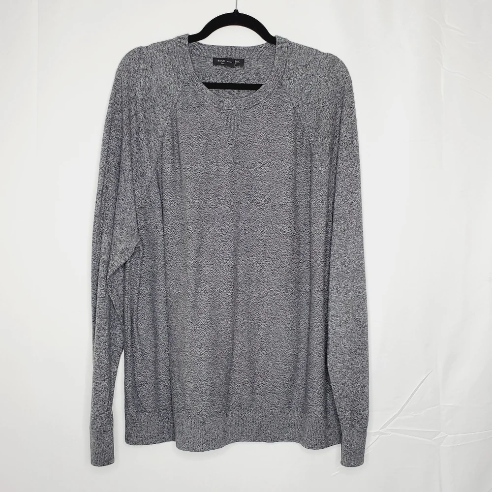Banana Republic Men's Organic Cotton Sweater XXL Long Sleeve‎ Soft Knit Pullover